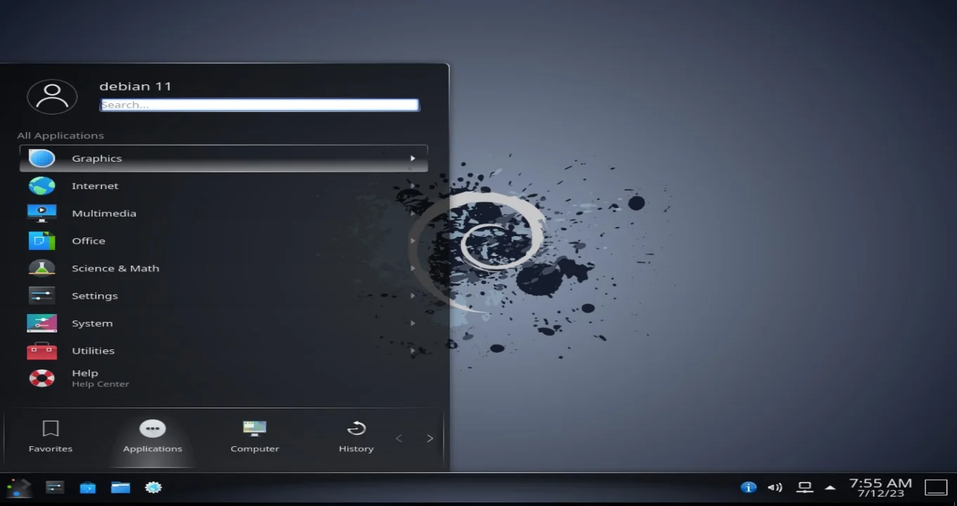 desktop KDE